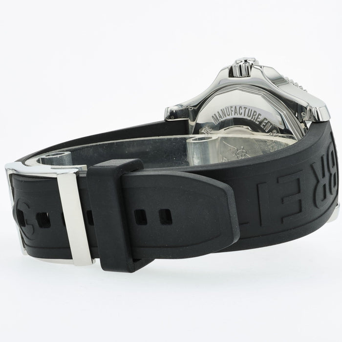 Breitling Superocean II 42 Black Arabic Dial Stainless Steel Automatic A17365