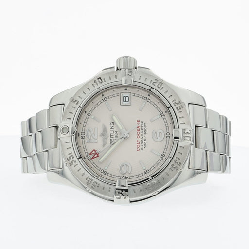 Breitling Ladies Colt Oceane Chromograph Silver Dial Quartz 33mm A77380