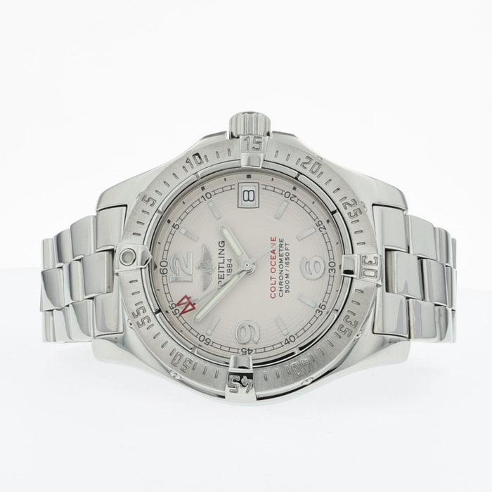 Breitling Ladies Colt Oceane Chromograph Silver Dial Quartz 33mm A77380