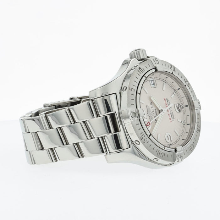 Breitling Ladies Colt Oceane Chromograph Silver Dial Quartz 33mm A77380