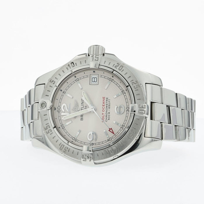 Breitling Ladies Colt Oceane Chromograph Silver Dial Quartz 33mm A77380