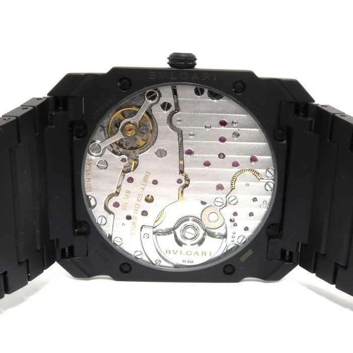 Bulgari Octo Finissimo Black Ceramic Black Dial Automatic 40MM 103077