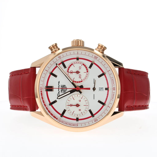 TAG Heuer Carrera X Porsche RS 2.7 Chrono Solid 18kt Rose Gold CBN2045.FC8316