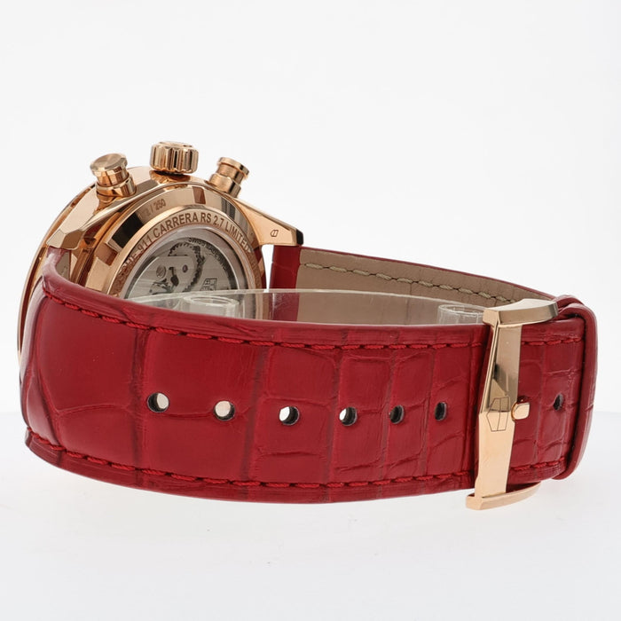 TAG Heuer Carrera X Porsche RS 2.7 Chrono Solid 18kt Rose Gold CBN2045.FC8316