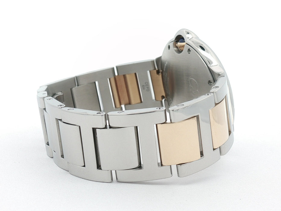 Cartier Ballon Bleu 36mm 18kt Yellow Gold & Stainless Steel Quartz W69008Z3 3005