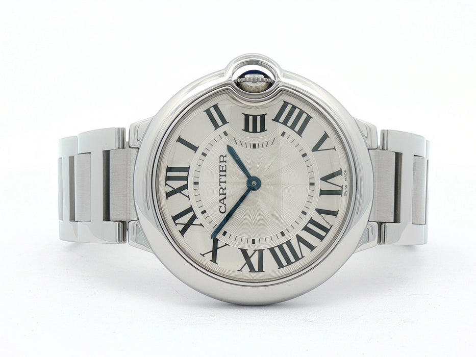 Cartier Ballon Bleu Ballon Bleu 36mm Silver Dial Stainless Steel W69011Z4 3005