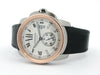 Cartier Calibre De Cartier 18k Rose Gold and Stainless Steel 42MM W7100039 3389