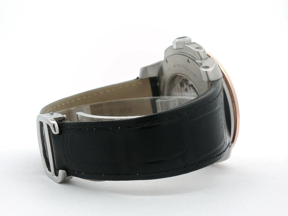 Cartier Calibre De Cartier 18k Rose Gold and Stainless Steel 42MM W7100039 3389