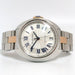 Cartier Cle De Cartier 18K Rose Gold & Stainless Steel Silver Dial W2CL0003 3856