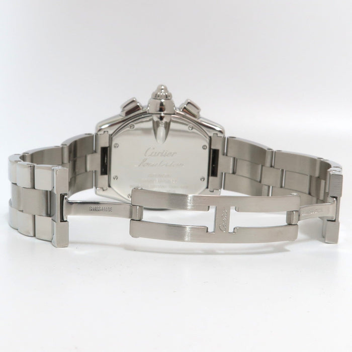 Cartier Roadster Chronograph XL Silver Dial Stainless Steel 43MM W62006X6 2618