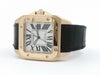 Cartier Santos 100 Large Solid 18kt Yellow Gold Silver Roman Dial W20112Y1 2657