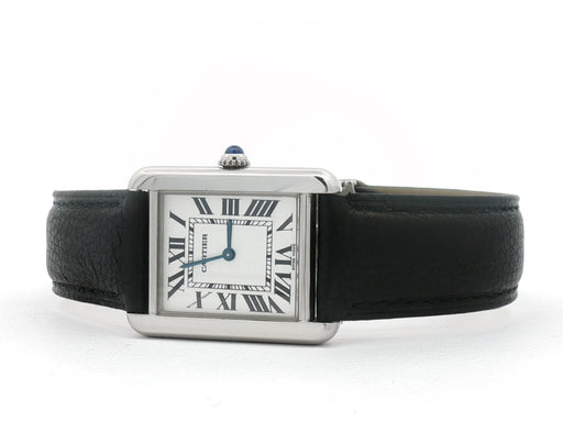 Cartier Tank Solo Ladies Small Stainless Steel Silver Dial Quartz W1018255 2716