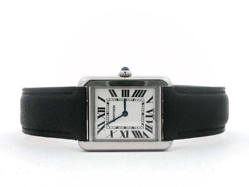 Cartier Tank Solo Ladies Small Stainless Steel Silver Dial Quartz W1018255 2716