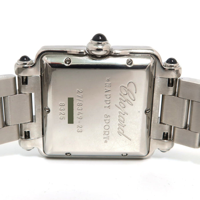 Chopard Happy Sport Diamonds Stainless Steel White Dial Quartz 27/8349-23