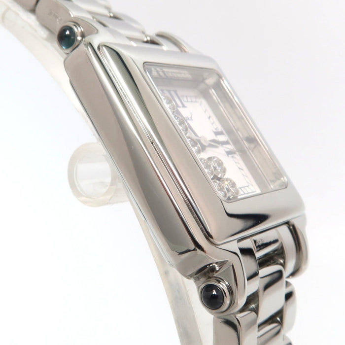 Chopard Happy Sport Diamonds Stainless Steel White Dial Quartz 27/8349-23