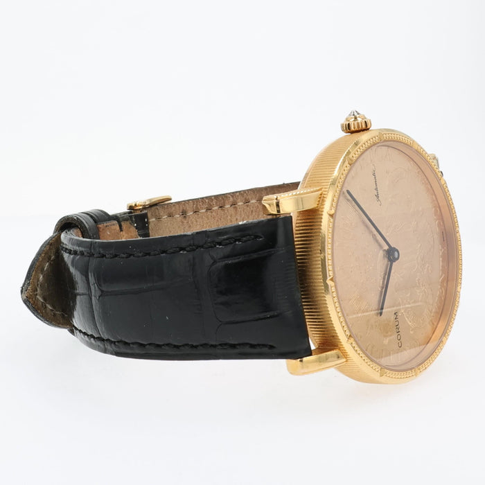 Corum 36mm 18kt Yellow Gold 20 Dollar Coin Eagle-liberty automatic 293.645.56