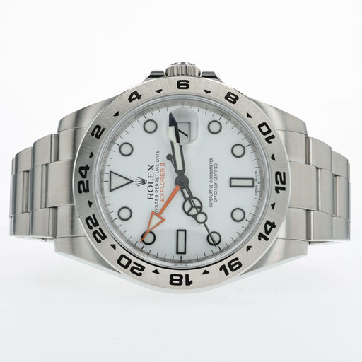 Rolex Explorer II White Polar Dial Automatic 42MM Stainless Steel 216570