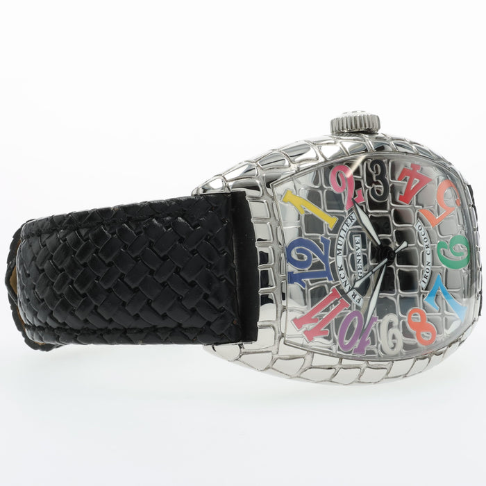 Franck Muller Iron Croco Color Dreams Stainless Steel 8880 SC IRON CRO COL DRM