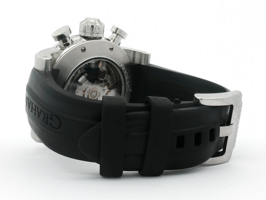 Graham Swordfish Booster Left Black Dial Chronograph Steel 2SWBS.B29L.K58S