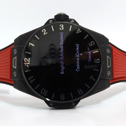 Hublot Big Bang E Black 42MM Digital Red/Black Rubber 440.CI.1100.RX