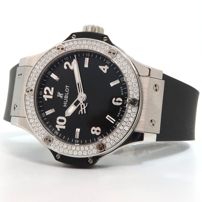 Hublot Big Bang Ladies Factory Diamond Bezel Black Dial 38MM 361.SX.1270.RX.1104