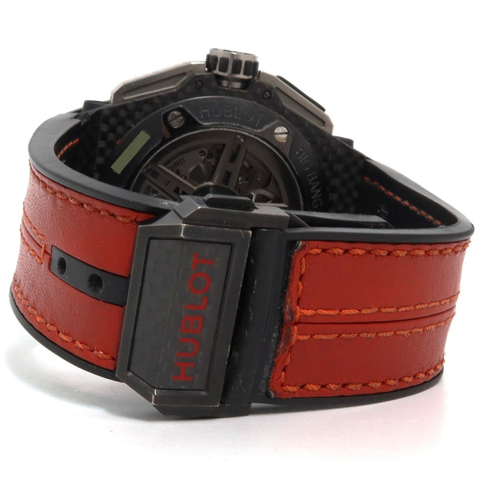 Hublot Big Bang Unico Ferrari Carbon Fiber Skeleton Red Crystal 401.QX.0123.VR