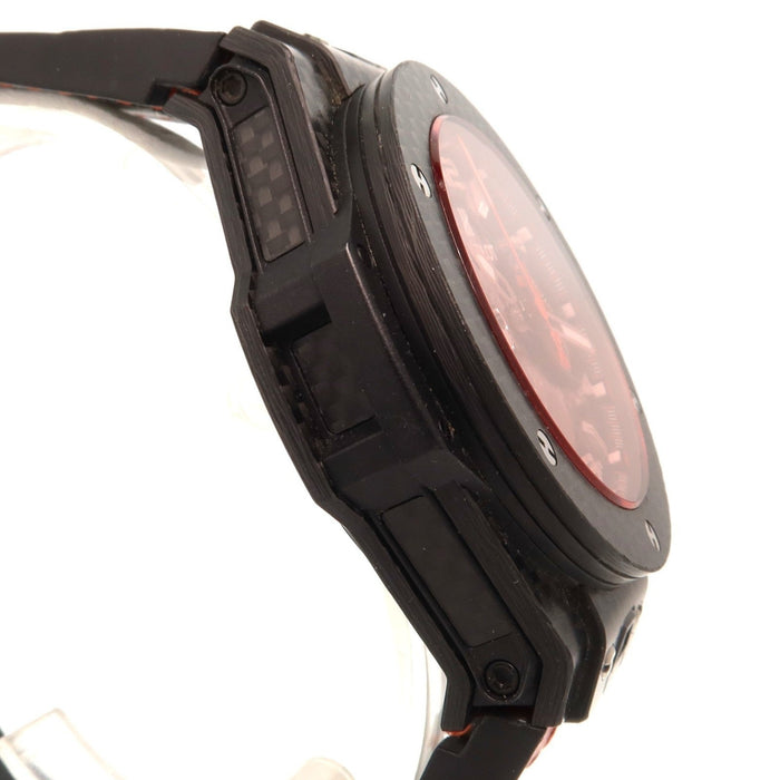 Hublot Big Bang Unico Ferrari Carbon Fiber Skeleton Red Crystal 401.QX.0123.VR