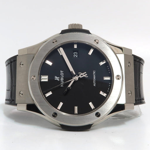 Hublot Classic Fusion 42mm Black Dial Titanium Automatic 542.NX.1171.LR
