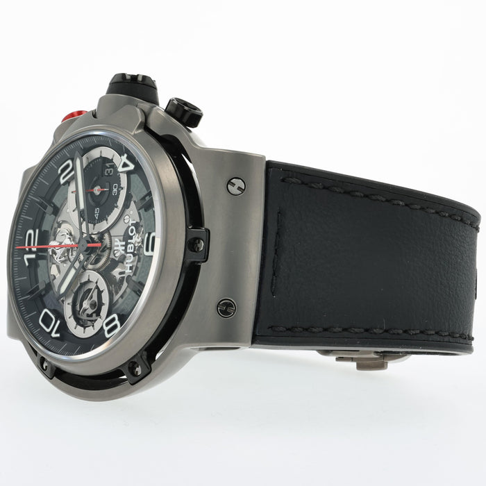 Hublot Classic Fusion Ferrari GT Titanium Skeleton Chronograph 526.NX.0124.VR