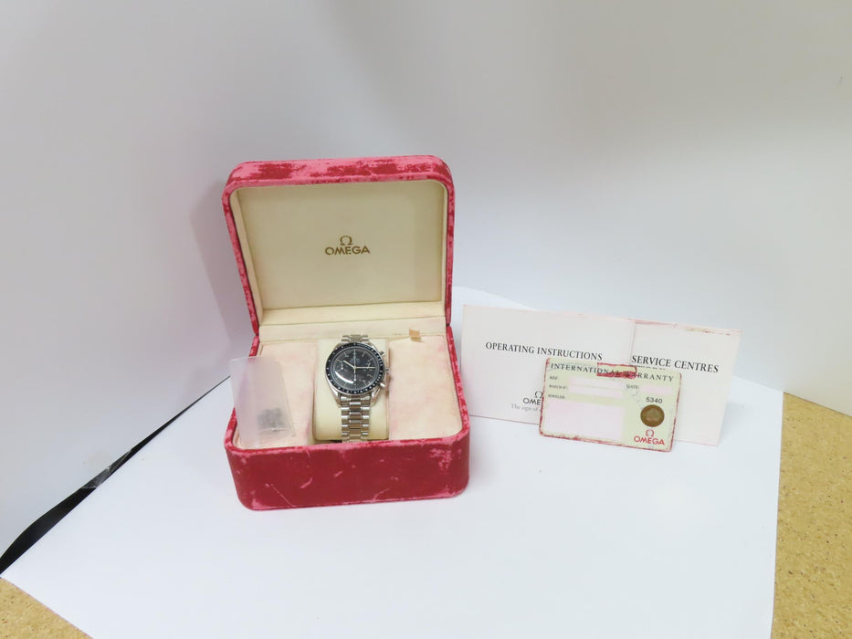 Omega Speedmaster Black Dial Reduced Chronograph 3510.50