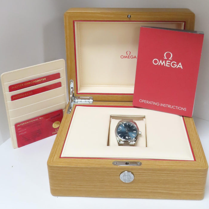 Omega Seamaster Aqua Terra Blue Dial 38MM Stainless Steel 220.10.38.20.03.003
