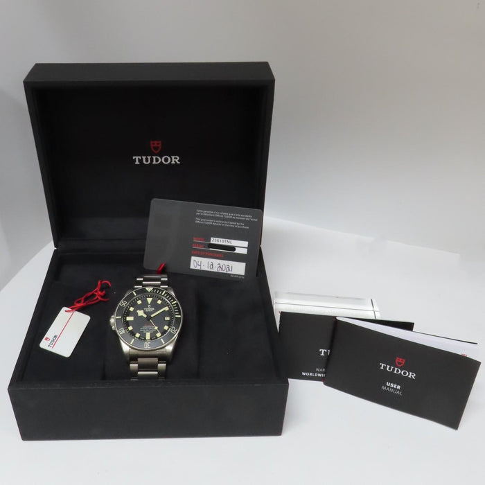 Tudor Pelagos LHD Left Handed Titanium Black Dial 42mm 25610TNL