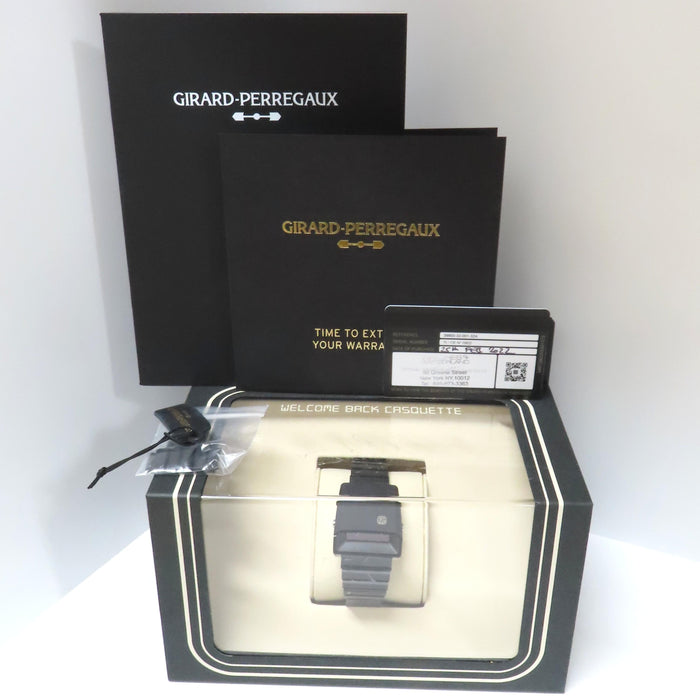 Girard Perregaux Casquette 2.0 Digital Dial Quartz Ceramic 39800-32-001-32A