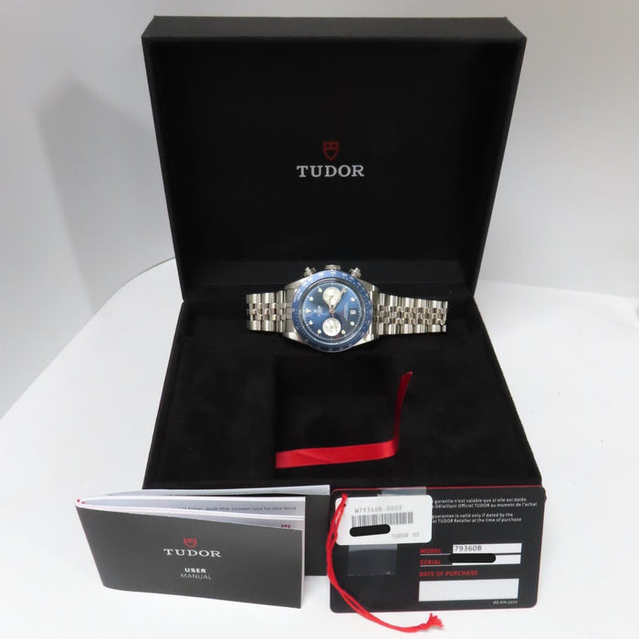 Tudor Black Bay Blue Dial Chronograph 41mm 79360B
