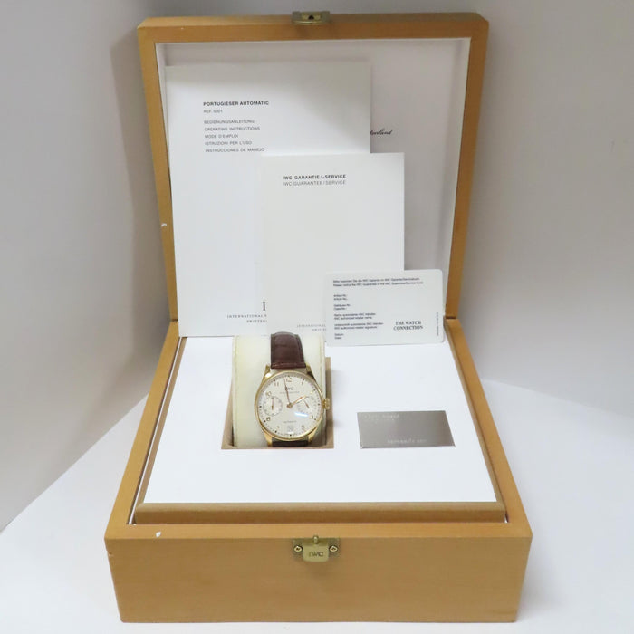 IWC Portugieser Automatic Silver dial 43mm IW500101