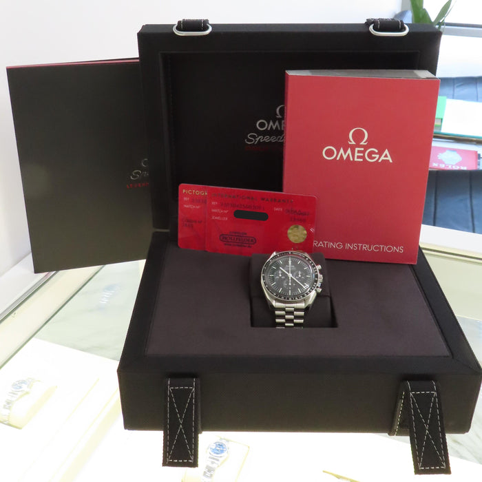 Omega Speedmaster Moonwatch Black Dial Stainless Steel 310.30.42.50.01.001