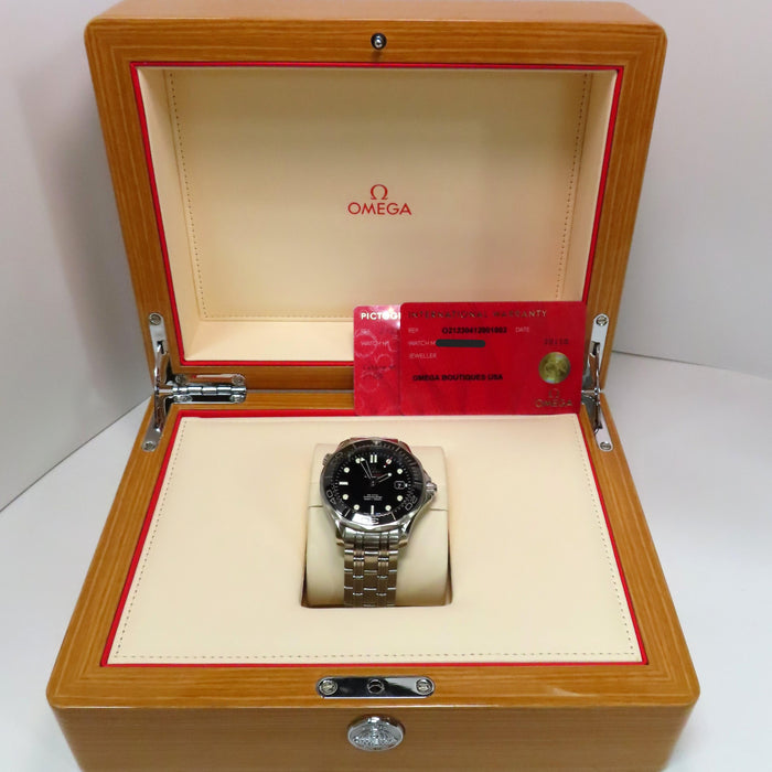 Omega Seamaster 300m 41mm Black Dial Stainless Steel 212.30.41.20.01.003