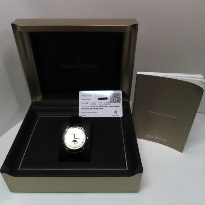 Jaeger LeCoultre Master Ultra Thin Moonphase Stainless Steel Q1368420