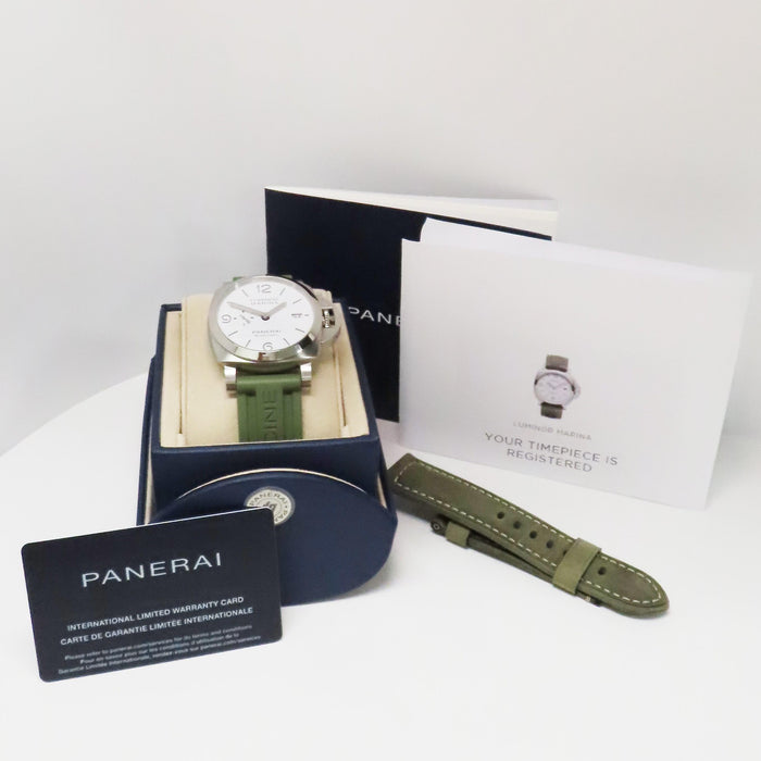 Panerai Luminor Marina White Dial Stainless Steel Automatic 44MM PAM01314