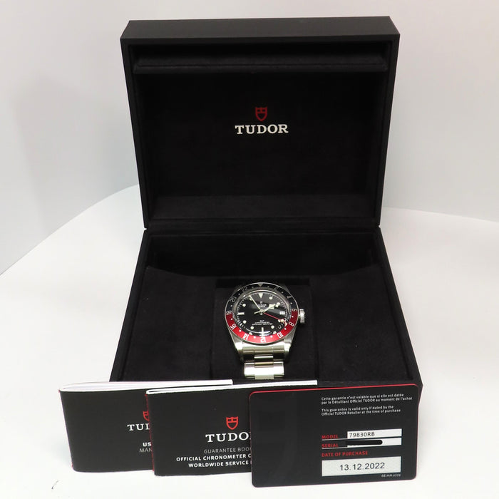 Tudor Black Bay GMT Red and Blue Bezel Stainless Steel 79830RB