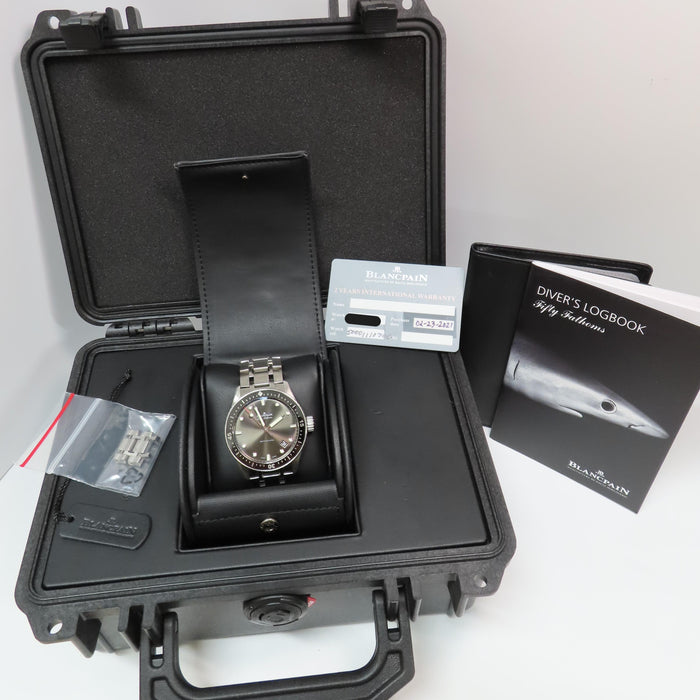 Blancpain Fifty Fathoms Bathyscaphe Stainless Steel 5000-1110-70B