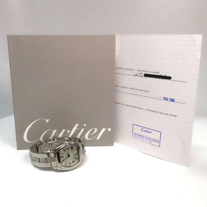 Cartier Roadster Small Silver Dial Stainless Steel  W62016V3 2675