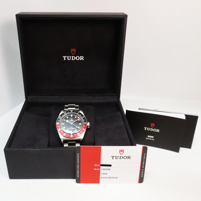 Tudor Black Bay GMT Pepsi Stainless Steel 41mm 79830RB