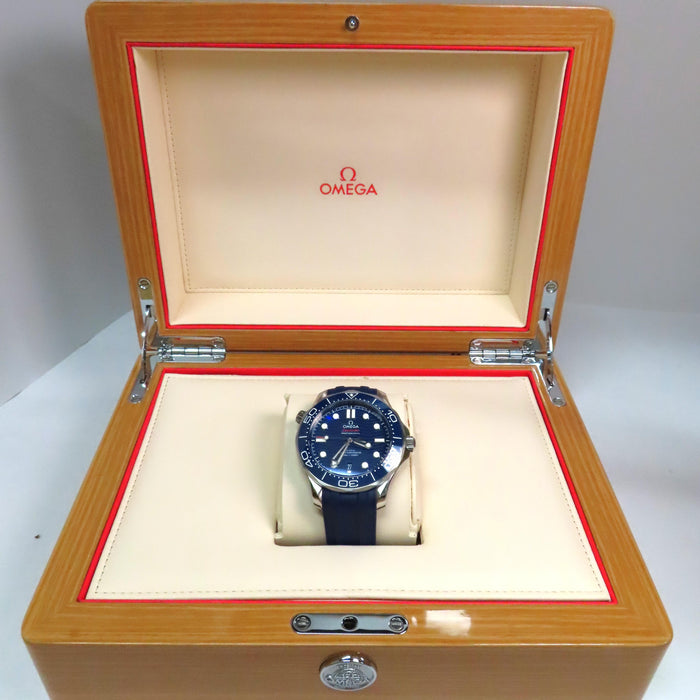 Omega Seamaster 300m Blue Dial Stainless Steel 42mm 210.32.42.20.03.001