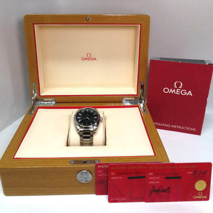 Omega Seamaster Aqua Terra Teak Green Dial  220.10.41.21.10.001