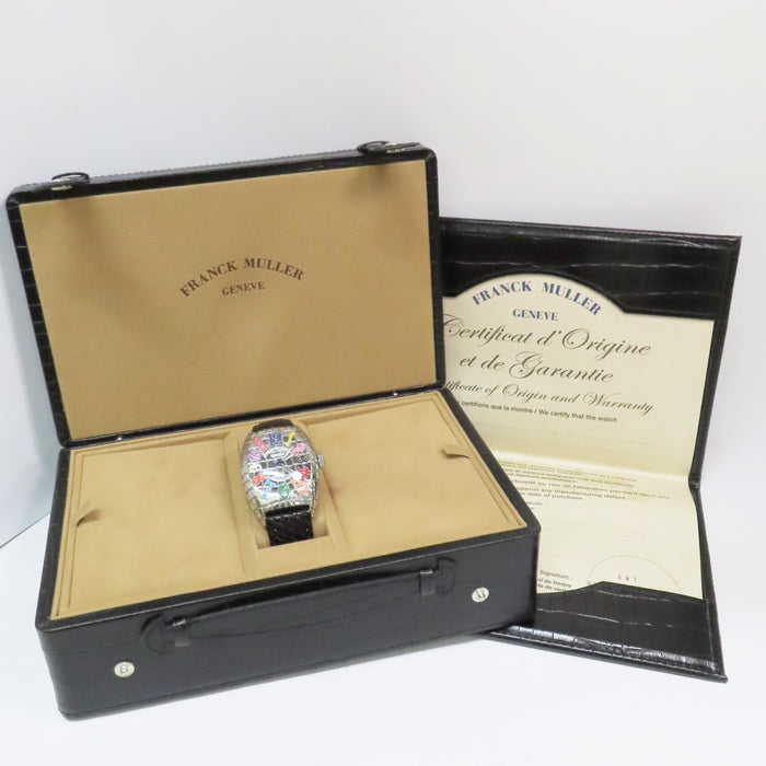 Franck Muller Iron Croco Color Dreams Stainless Steel 8880 SC IRON CRO COL DRM