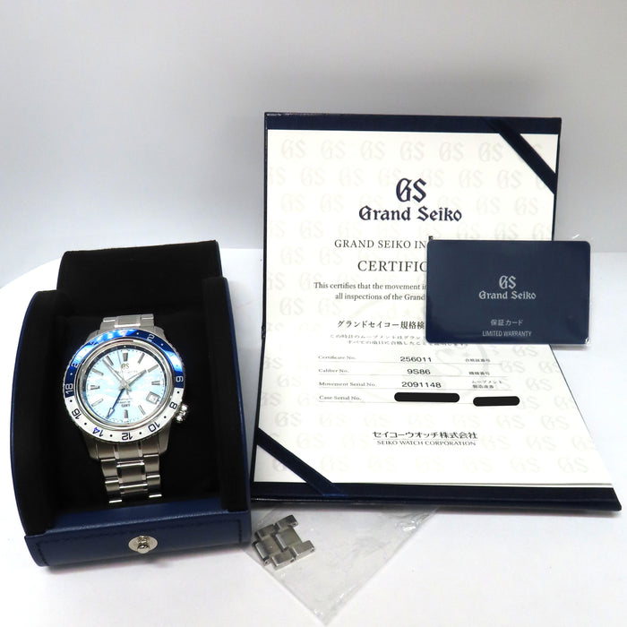 Grand Seiko Sport Collection Hi-Beat 36,000 Sea of Clouds Blue Dial SBGJ275