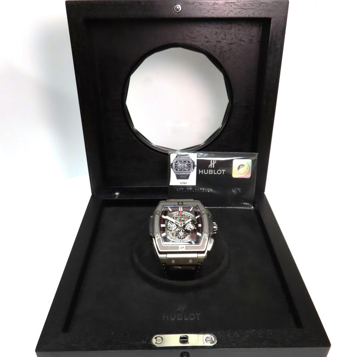 Hublot Spirit of Big Bang Automatic Silver Skeletonized Dial 45mm 601.NX.0173.LR