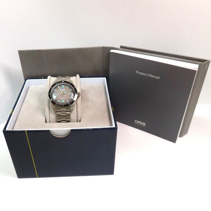 Oris Divers Sixty-Five Stainless Steel Automatic Grey Dial 40MM 01 733 7707 4053