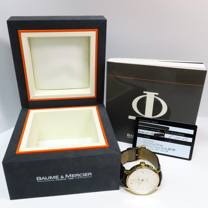 Baume & Mercier Classima GMT Solid 18kt Yellow Gold M0A08788